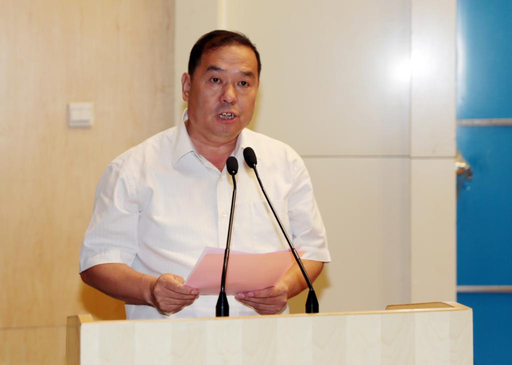 全国有色金属职业教育教学指导委员天博b综合体育app官网秘书长丁跃华宣布大赛开幕